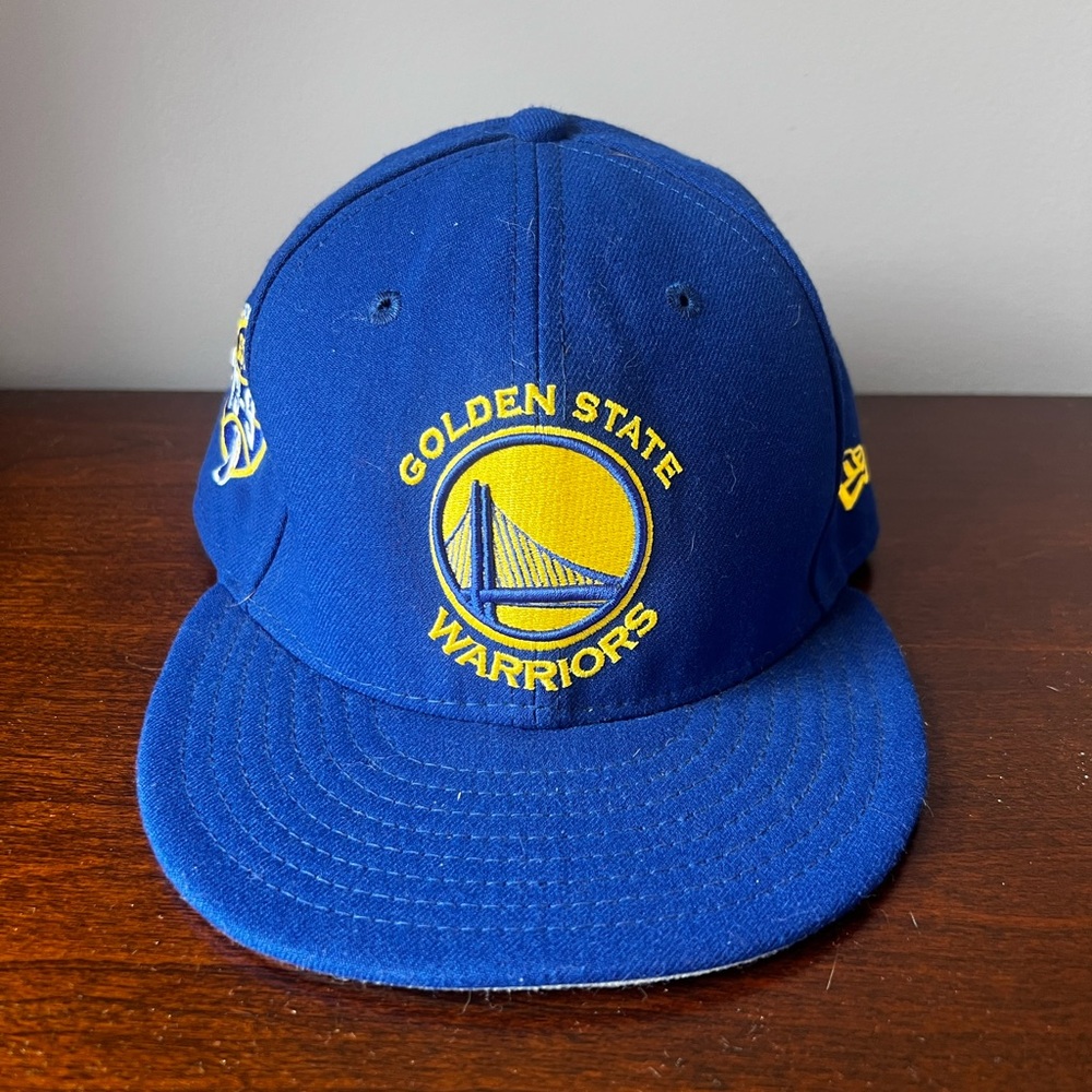 New Era 9Fifty Golden State Warriors Blue Cap EUC